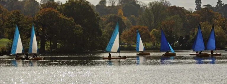 Sailing on the lake